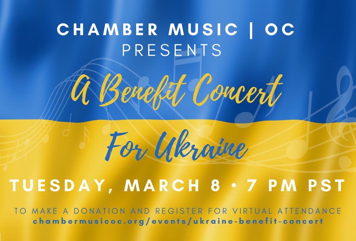 thumb - A benefit concert for Ukraine through "Chamber Music OC"