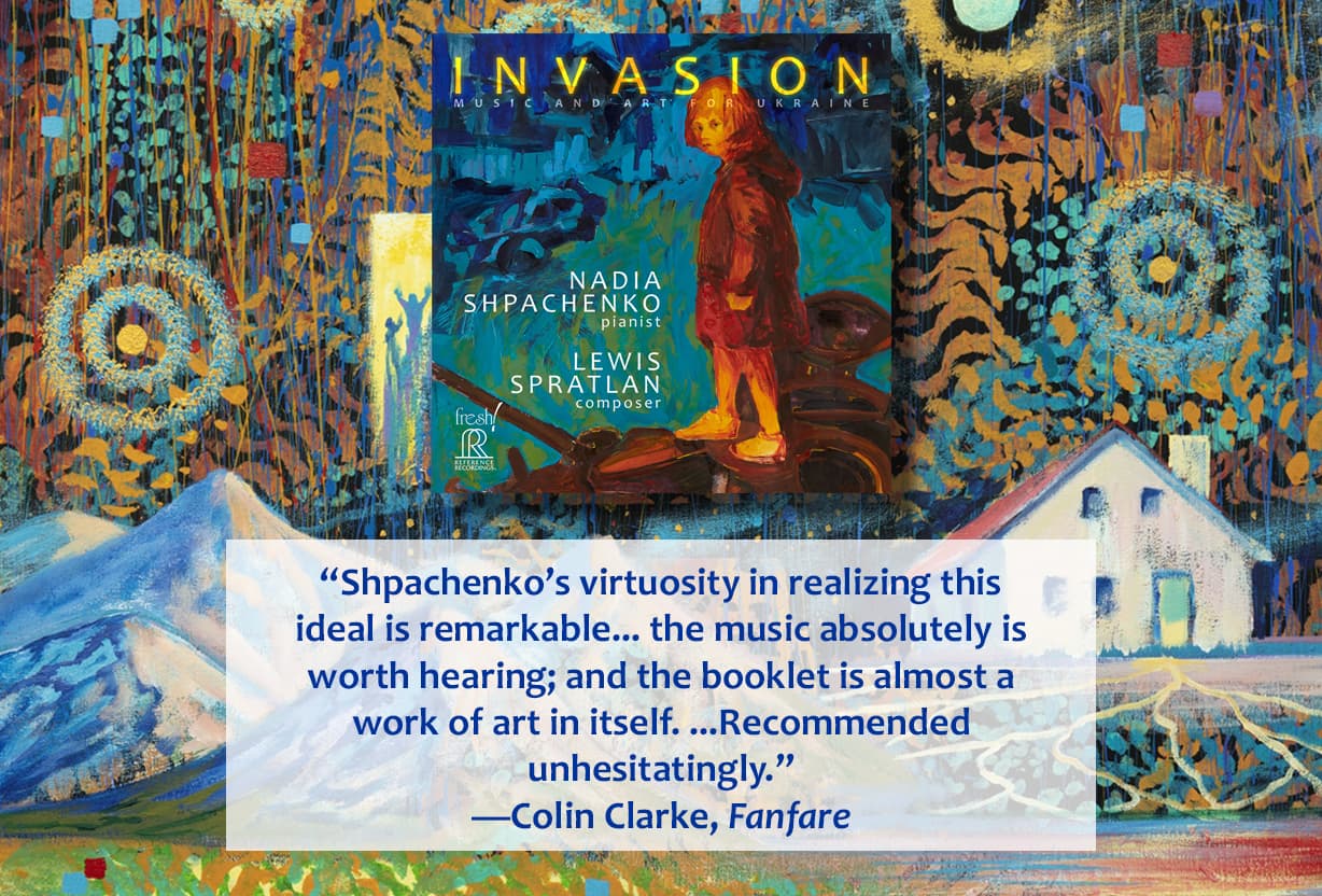 thumb - Great review of “Invasion” album in Fanfare Magazine by Colin Clarke