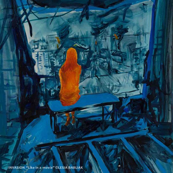 thumb - Ukrainian artist Lesia Babliak's painting "Like in a movie” on my Invasion CD