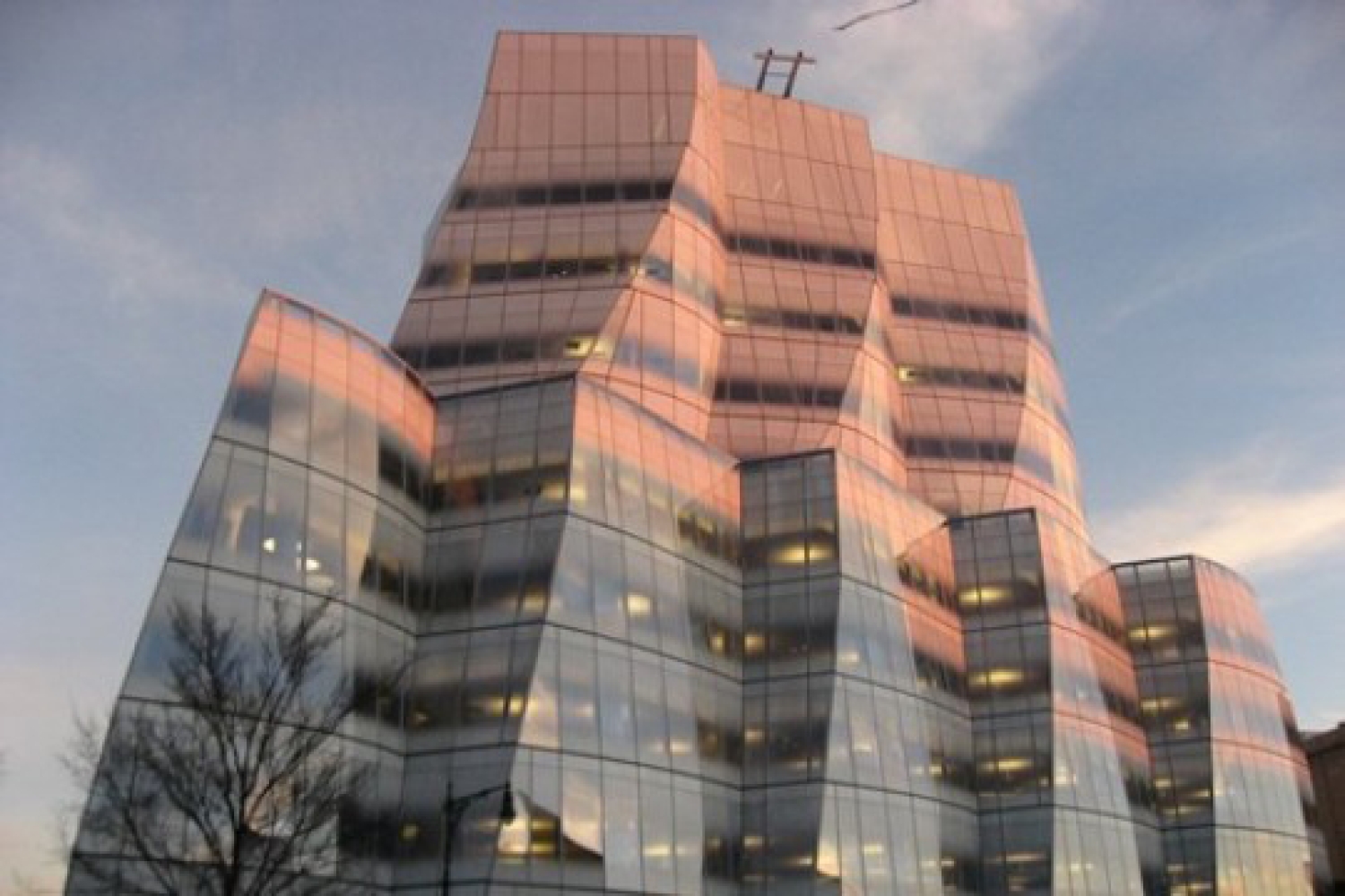 Frank Gehry IAC Building in Manhattan