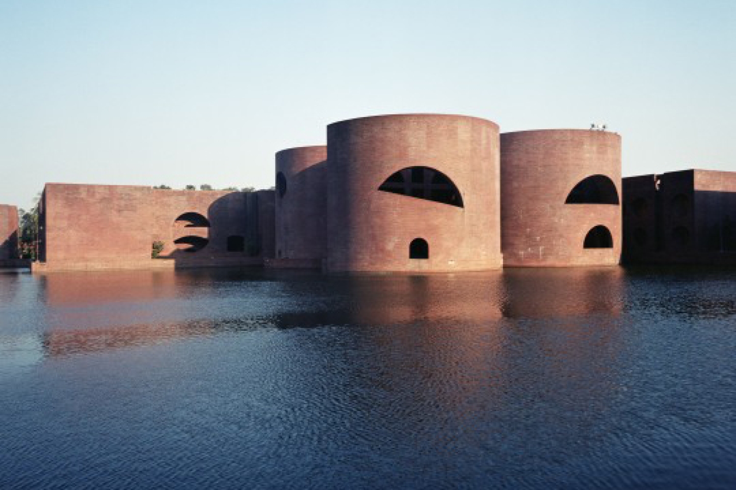 Louis Kahn National Assembly Buildings in Dhaka
